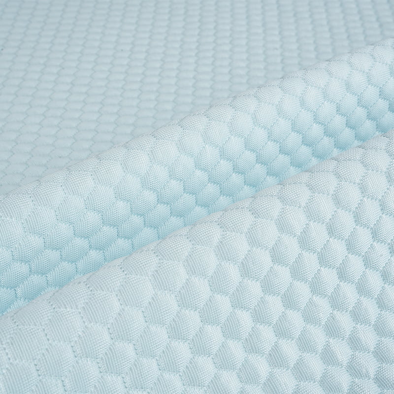 Blue Polyethylene Cooling Fabric