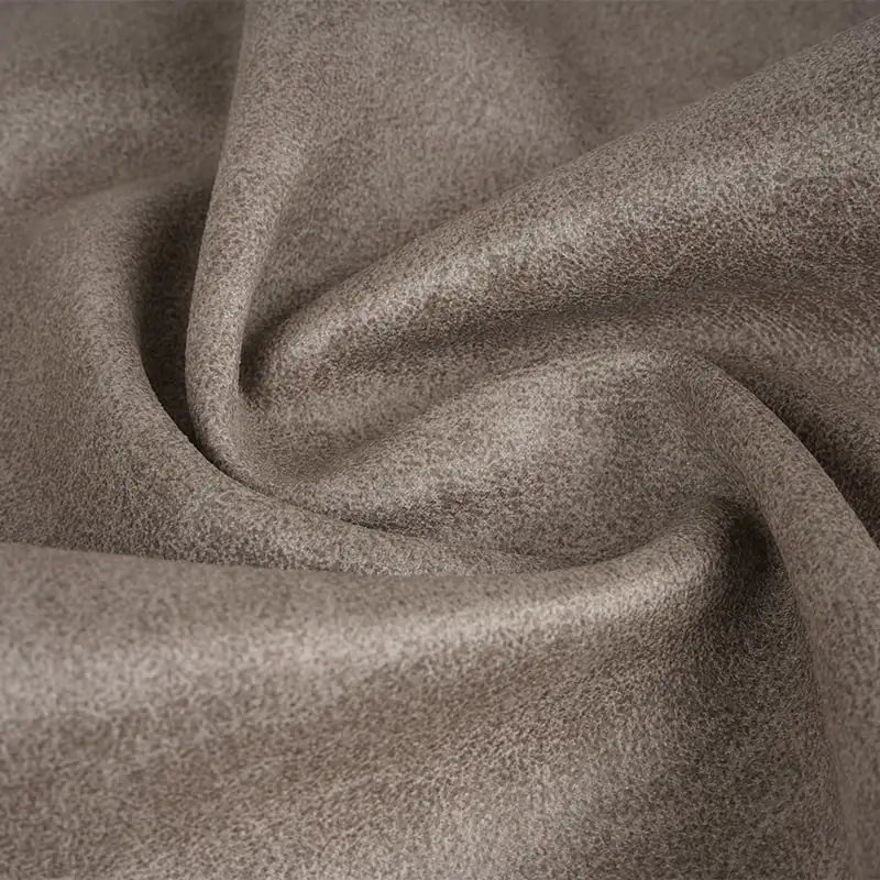 Natura Printed Foil Knit Microfiber Suede Fabrics