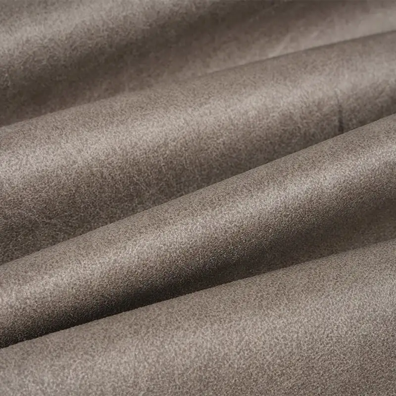 Natura Printed Foil Washed Microfiber Suede Fabrics